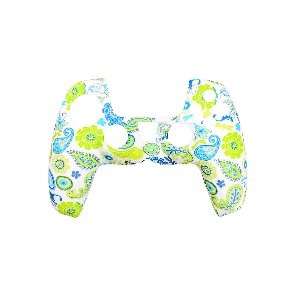 Graffiti Silicone Controller Cover for PS5 Stylish Anti-Slip Protective Skin for DualSense