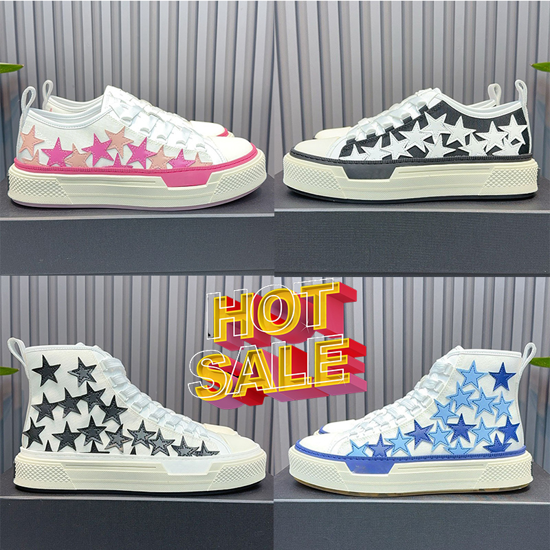 with box Stars Low classic designer shoes canvas sneaker star outdoor court trainer men women shoes trainers platform rubber Size 35-46