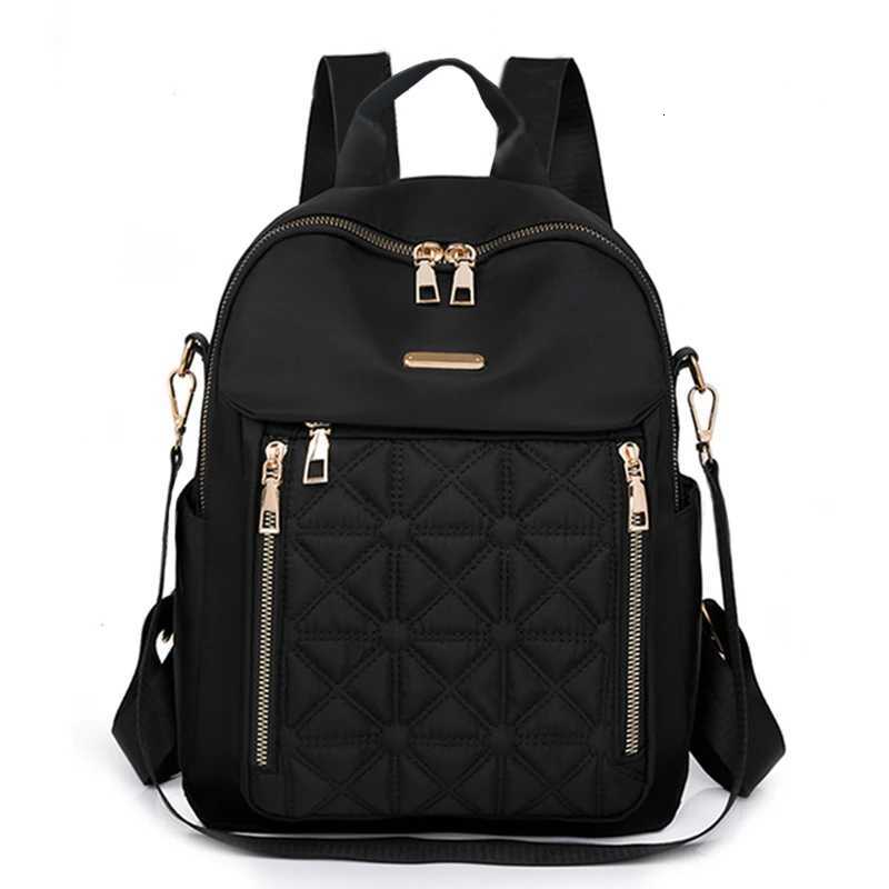 New style fashion multipurpose nylon cloth backpack for travel and school The direction of the zipper is random the style ofT251016