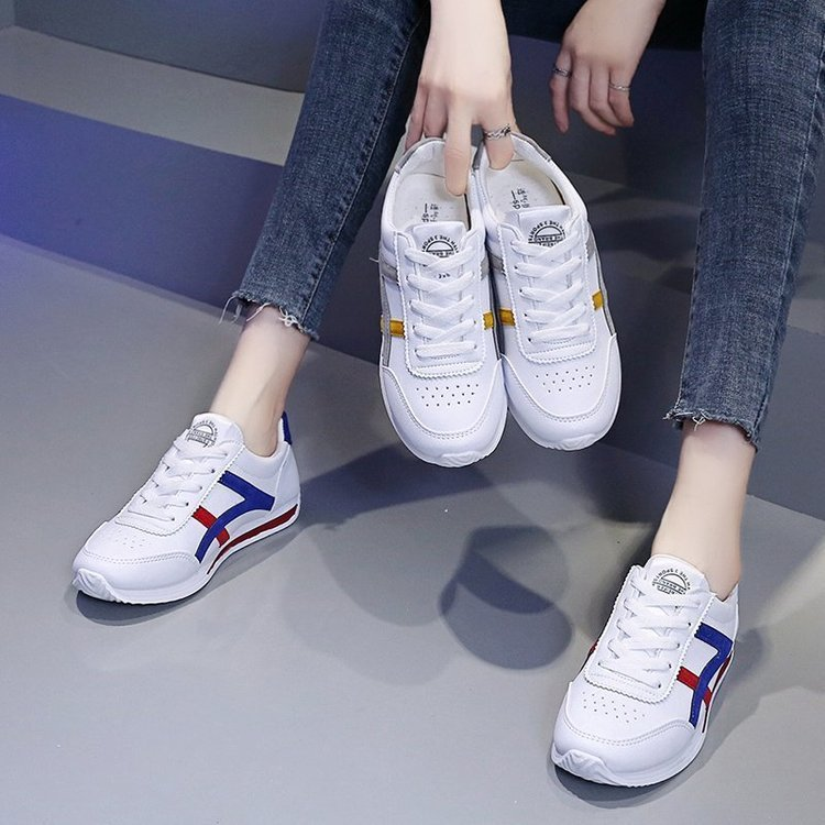 Women's White hot Running Shoes: Breathable, Lightweight & Anti-Slip, Soft Sole Casual Sneakers for Spring 2024