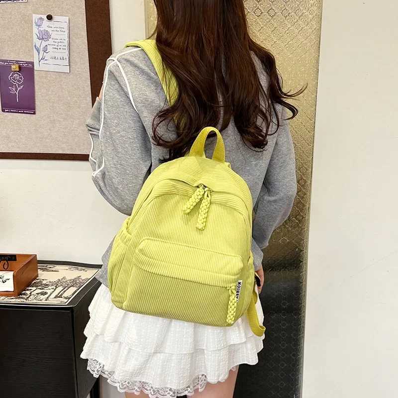 Fashion College Backpack for Women Casual Versatile Student Backpacks Large Capacity Travel Backpack Student School Bag MochilasT251016
