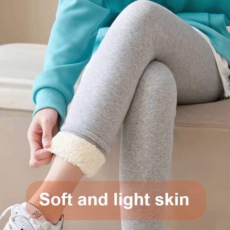 Women Cloudlike Fleece Lined Leggings High Waisted Thermal Pants for Winter Plus Size Thickened Outdoor Wear Cozy Soft LeggingsT251016