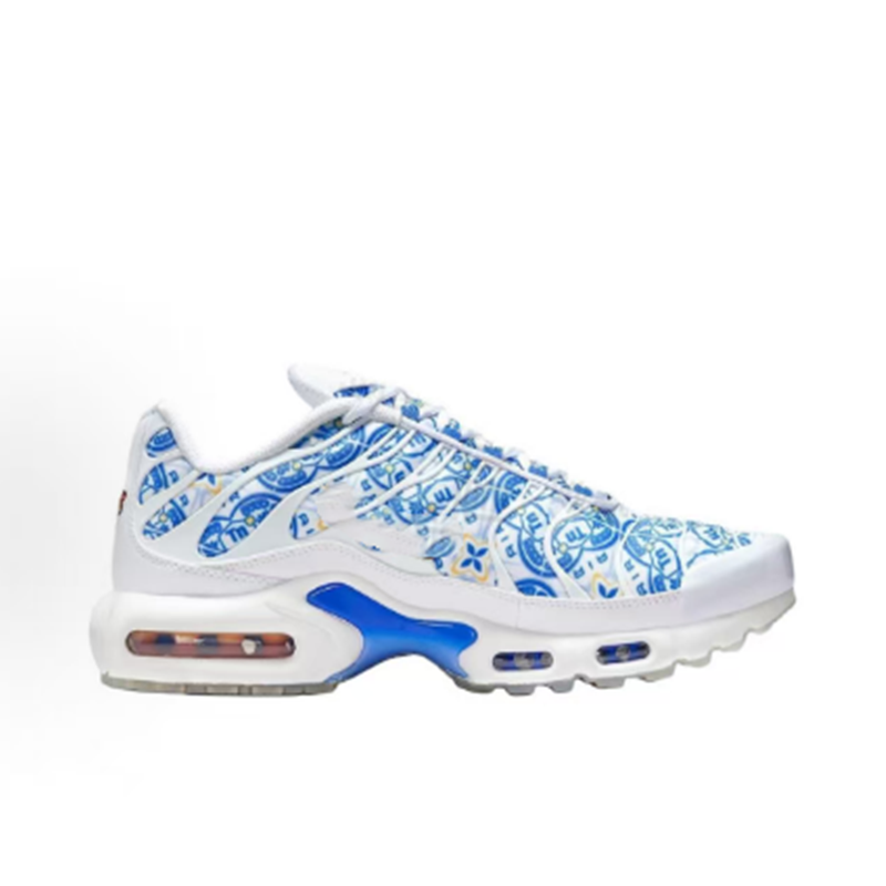 Shoes Plus White Blue Versatile Both Men Women Comfortable Durable Low Sneakers 40-46