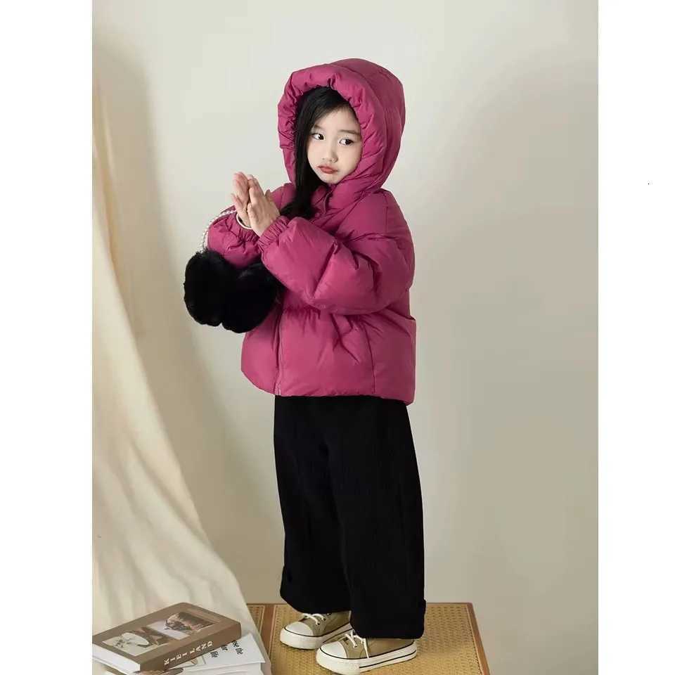 Kids Warm Down Cotton Coats Winter Autumn Boys Girls Padded Thick Jackets Baby Hooded Outerwear Children Clothing 312 YearsT251016