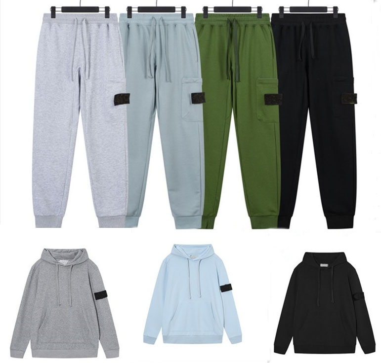 Mens Sports pants Tracksuit patches Designer Hoodie Pant Set Two Piece Suits Woman hooded hoodies sweater Trousers Track Sweatshirt Sweatpants