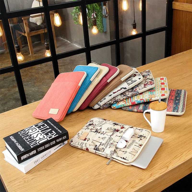 Kinmac Brand Laptop Bag 121331415415616 InchShockproof Lady Man Sleeve Case For MacBook Air Pro M1 Computer PC NotebookW251015