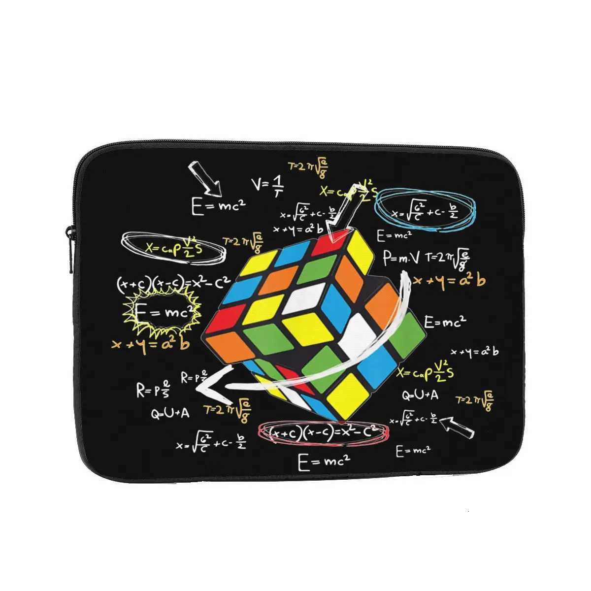 Shockproof Case Men Women Math Rubik Rubix Rubics Player Cube Laptop Sleeve Case Math Lovers Notebook Sleeve Cover BagW251015
