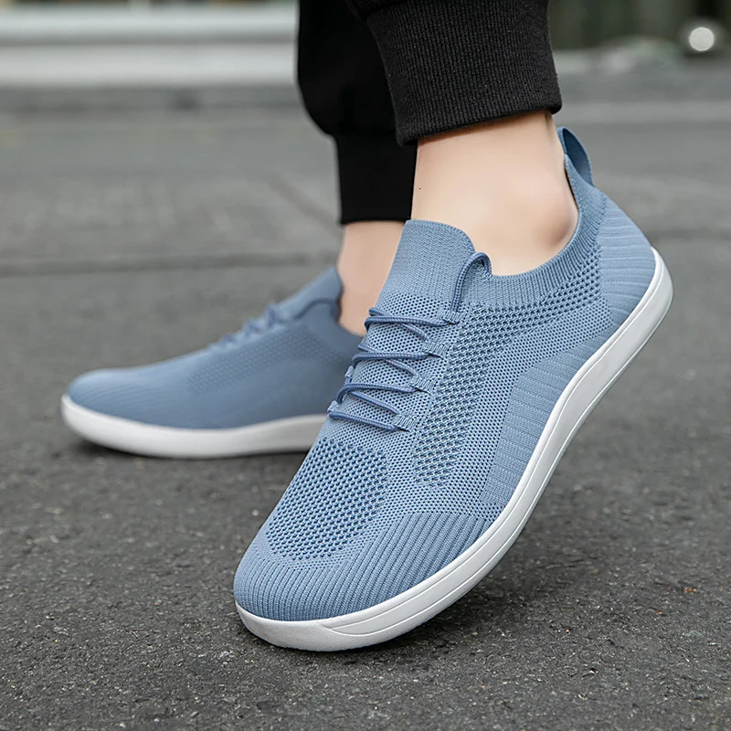 Wide Toe Casual Shoes for Men and Women Barefoot Shoes Soft Sole Flats Non Slip Walking Footwear Comfortable Sneakers Zapatillas 251013