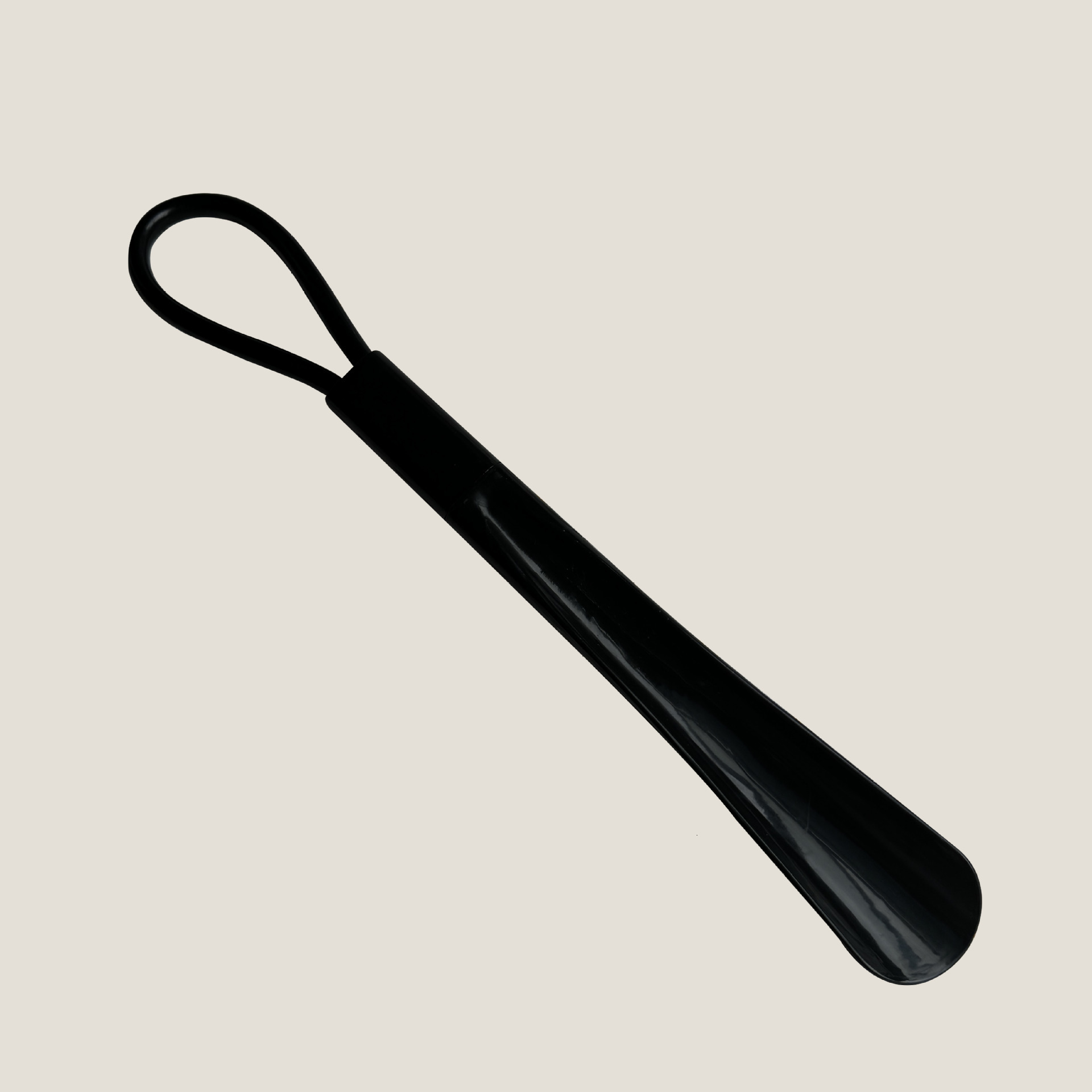 Long Handle Household Plastic Shoe Horn Elderly Pregnant Women Wear Shoes Auxiliary Device Multi-color Optional