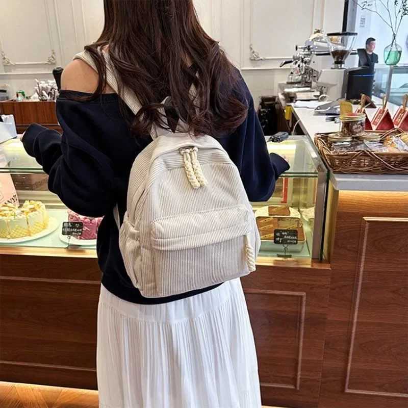 Fashion College Backpack for Women Casual Versatile Student Backpacks Large Capacity Travel Backpack Student School Bag MochilasT251016