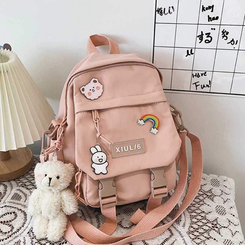 Women Nylon Backpack Convertible Shoulder Bags Ladies Fashion Casual Daypack Travel Small School RucksackT251016