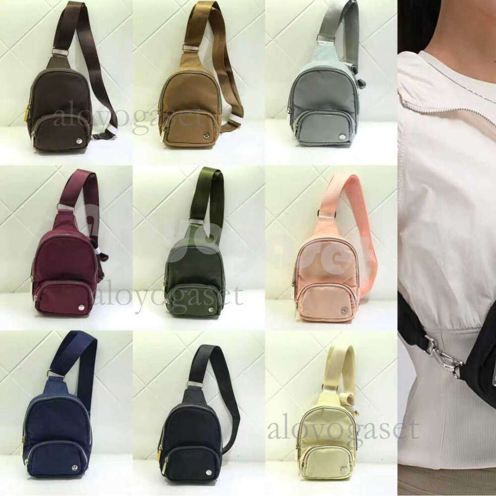 New High Luluity Lemonism Keychain Belt Bags Purse Wrist Guard Wallet Portable Luluity Lemonism bags gam set Portable Unisex Casual Chest Shoulder Crossbody Bag