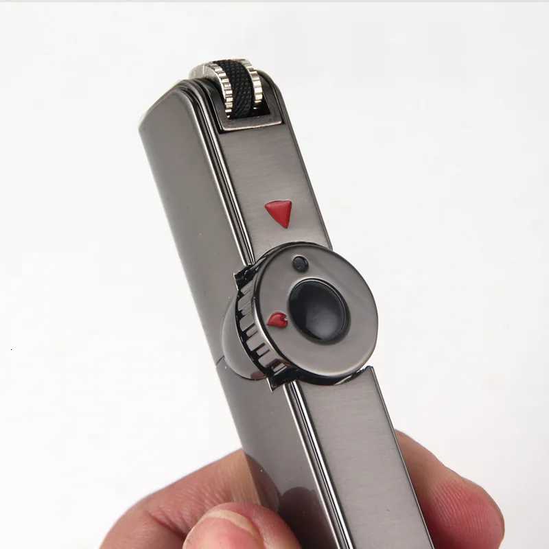 Jobon Single straight lighter with cigar hole, mini welding torch C251126 W260202