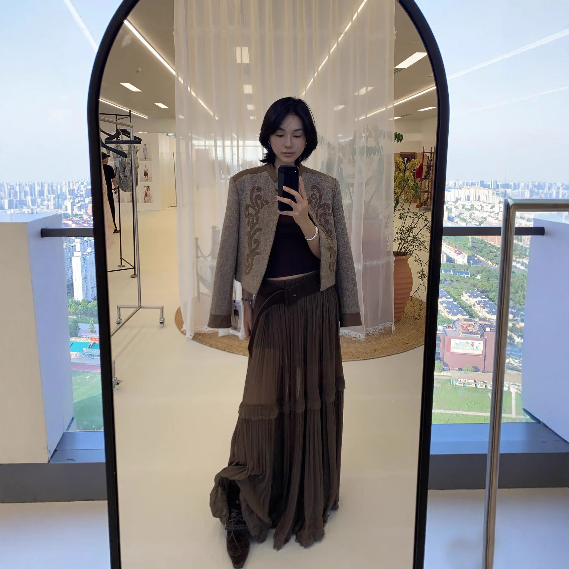 2025 Autumn/Winter New Top Premium Edition Laser Embroidery Patch Designer Jacket Wool Jacket Nomad Style fashion Jacket Design Top