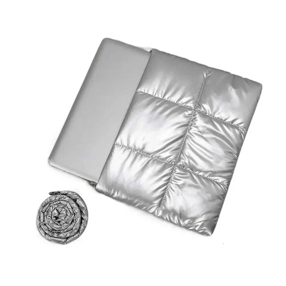 Fashion Trendy Puffy Cotton Laptop Bag Waterproof 14 Inch Laptop Sleeve with Shoulder Strap Shockproof for MacBookLenovoHuaweiW251015