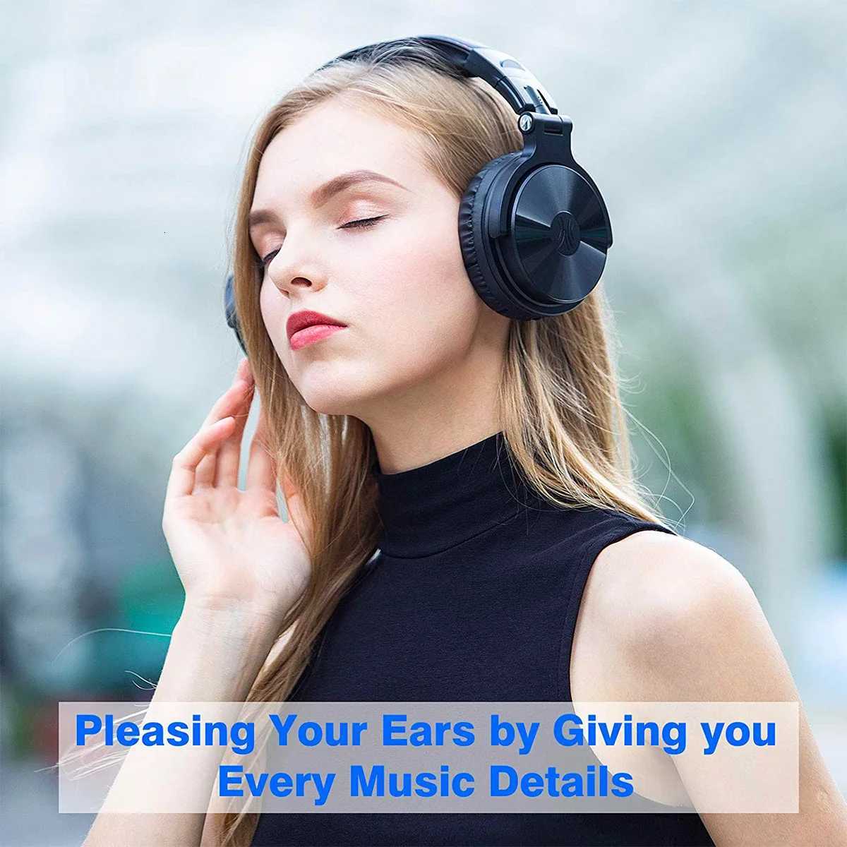 Oneodio Wireless Headphones 52 Headset Over Ear Stereo Super Bass Earphones With Microphone For Phone PC Sport Z251015