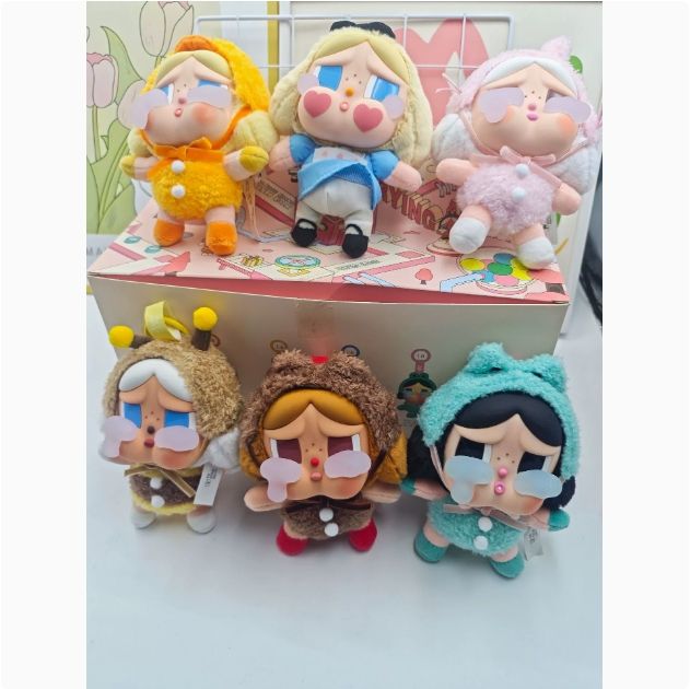 CRYBABY CRYING AGAIN Series Vinyl Blind Box Toys Kawaii Anime Action Figure Cash Box Surprise Mystery Box Dolls Girls