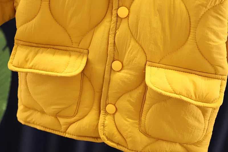 New Children Boys Girls Parkas Winter Jacket Kids Warm Thicken Velvet Hooded Baby Coats Causal Toddler OuterwearT251016