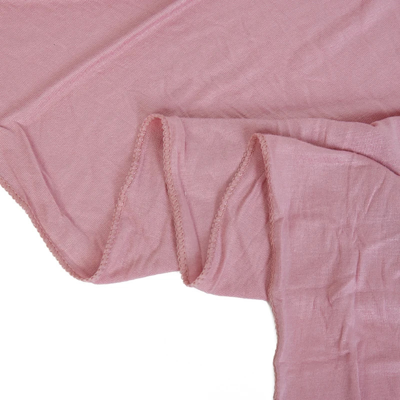 Modal Cotton Jersey Hijab Scarf For Women Stretch Shawl Plain Muslim Headband Fashion Solid Color Long Muffler 17060cm 251013