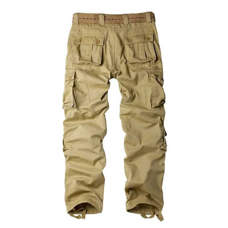 MultiPocket Work Pants Men Midweight Field Training Trousers Autumn 12Pcs Casual Cargo Pants Outdoor Tactical Hiking Trousers J251203