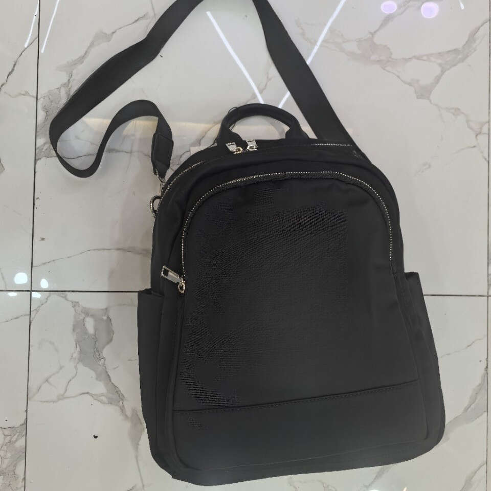 Pattern Women's Casual Waterproof Nylon Backpack College Student Bag Campus Style B5