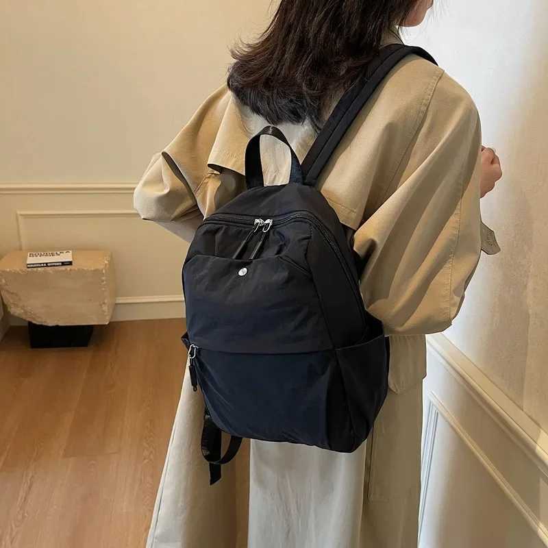 Womens Nylon Backpack Hot Sale Of The Season New Fashion Lightweight Large Capacity Travel School Bag Commuter Bag Bookbag ShouT251016
