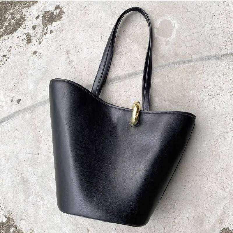 Niche Asymmetric Women's Simple Casual And Versatile Bucket Catering Basket Slanted Handbag Shoulder Bag Suotong251016 Suotong251016 Suot251017