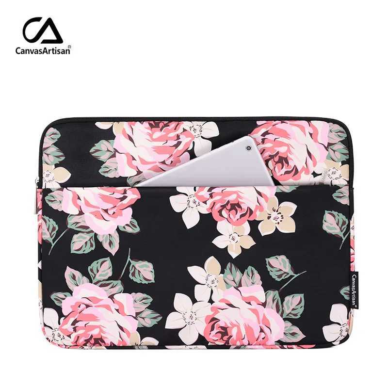 Laptop Bag For MacBook Air Pro M1 Lenovo HP Dell ASUS Acer Xiaomi HUAWEI 11 12 13 156 14 inch Canvas Notebook Sleeve Case CoverW251015