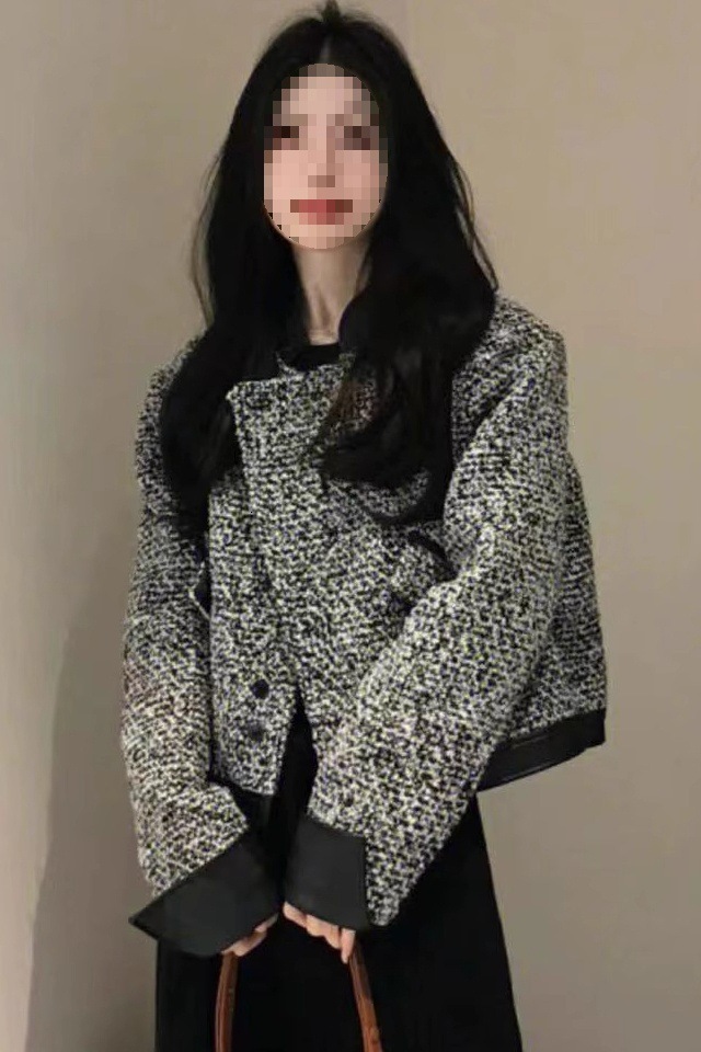 Autumn design and Winter New Top Luxury Plus Size Fat MM Designer Jacket Floral Jacket Women's Autumn and Winter Retro Design Loose Multi functio