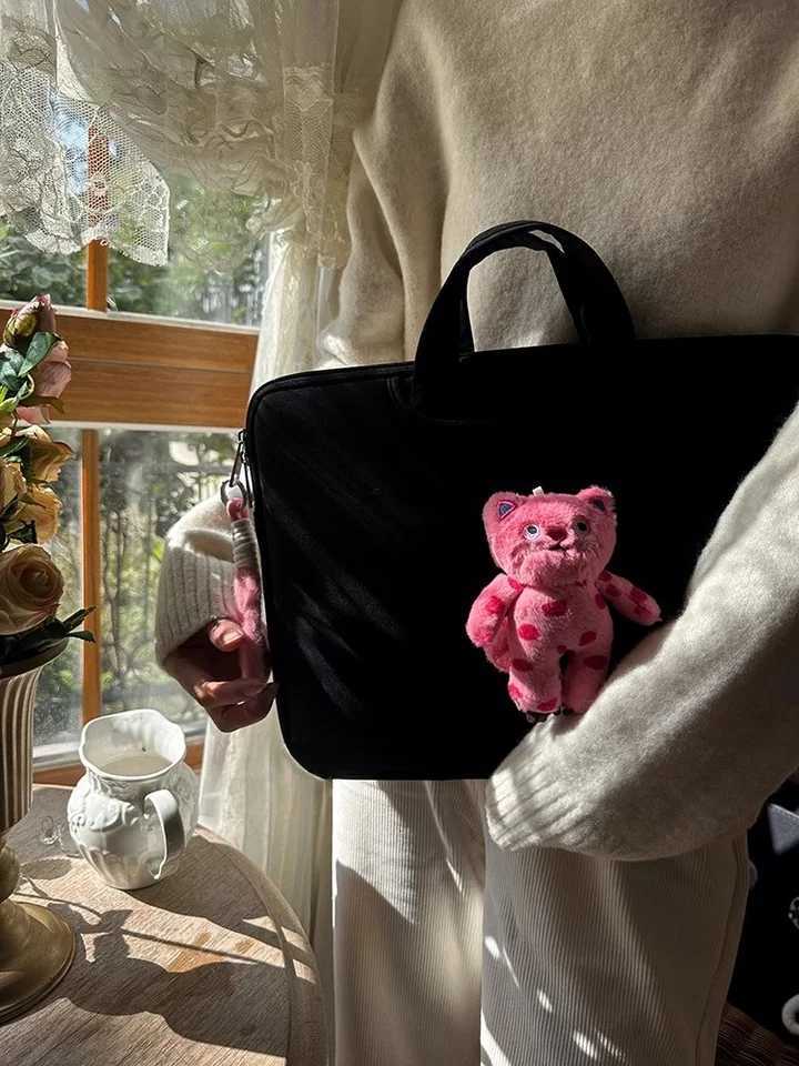 Ins Cat Cute Laptop Bag 13 133 14 15 156 16 Inch For Ipad Pro11 Macbook Air136 M3 Pro Dell Samsung Shockproof Notebook PouchW251015