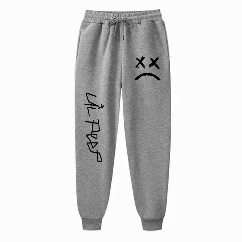 2024 New Running Jogging Pants Lil Peep Cry Baby Men Soft Bodybuilding Joggers Sweatpants Long Trousers Sport Training J251203
