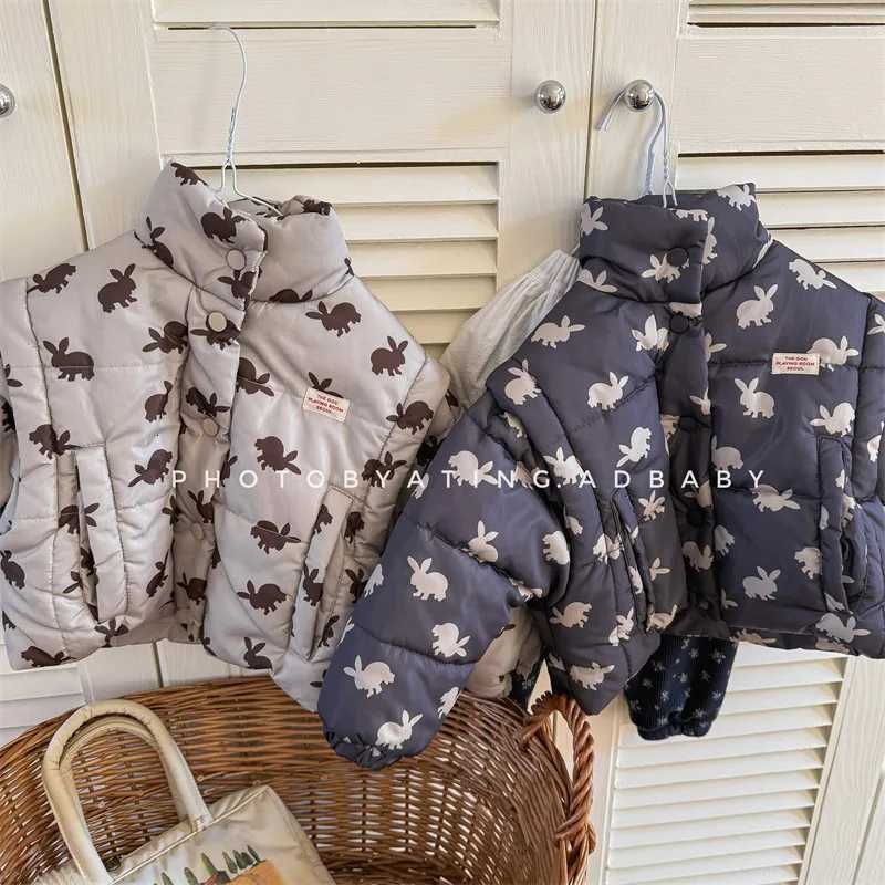 Winter Baby Long Sleeve Zipper Coat Cartoon Print Warm Girls Jacket Boys Thicken Outerwear Children Casual Clothing Kids ClothesT251016