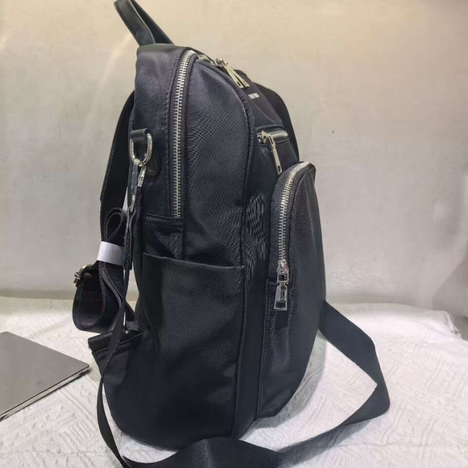 Student Printed Casual Simple Nylon Bag Backpack B5