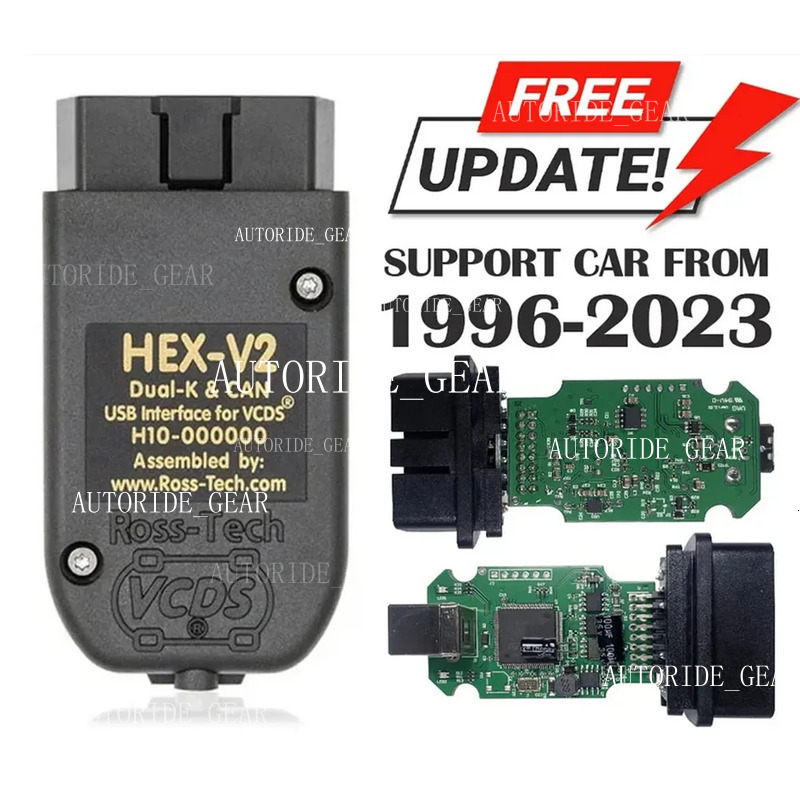 VCDS Utor28 Diagnostic Tool Until 2025 VAG HEX V2 Hardware Interface FOR VW AUDI Skoda Seat