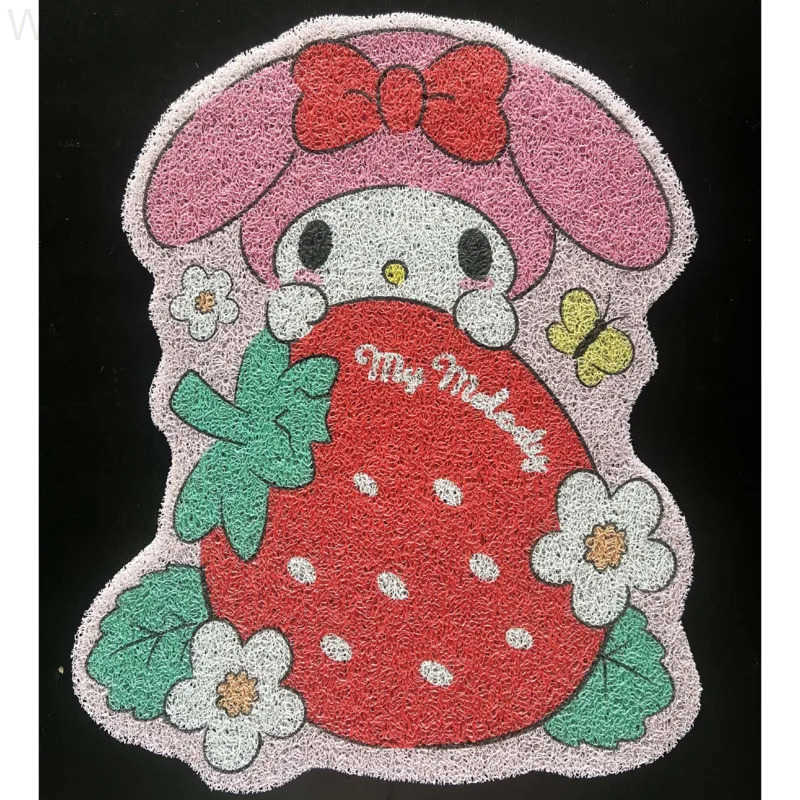 Sanrio Carpet Cinnamoroll Anime Door Floor Mat Cartoon Non Slip Carpets Toilet Bathroom Carpet Foot Mats Doormat Household Gifts L251016