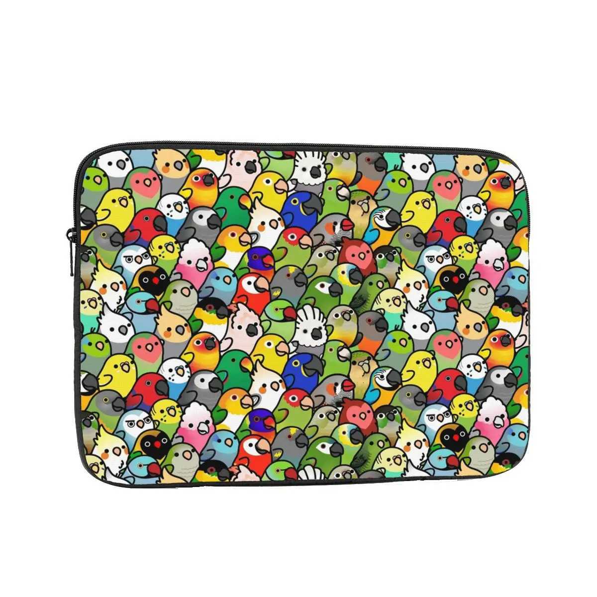Shockproof Case 12 13 15 17 Everybirdy Pattern Rainbow Birds Laptop Liner Sleeve Notebook Bag CaseW251015