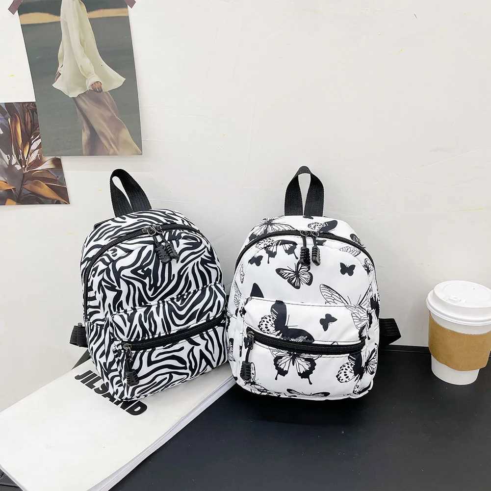Mini New Fashion Animal Pattern Printing Women Backpack Preppy Style Students School Bags Ladies Casual Small Knapsack HandbagsT251016