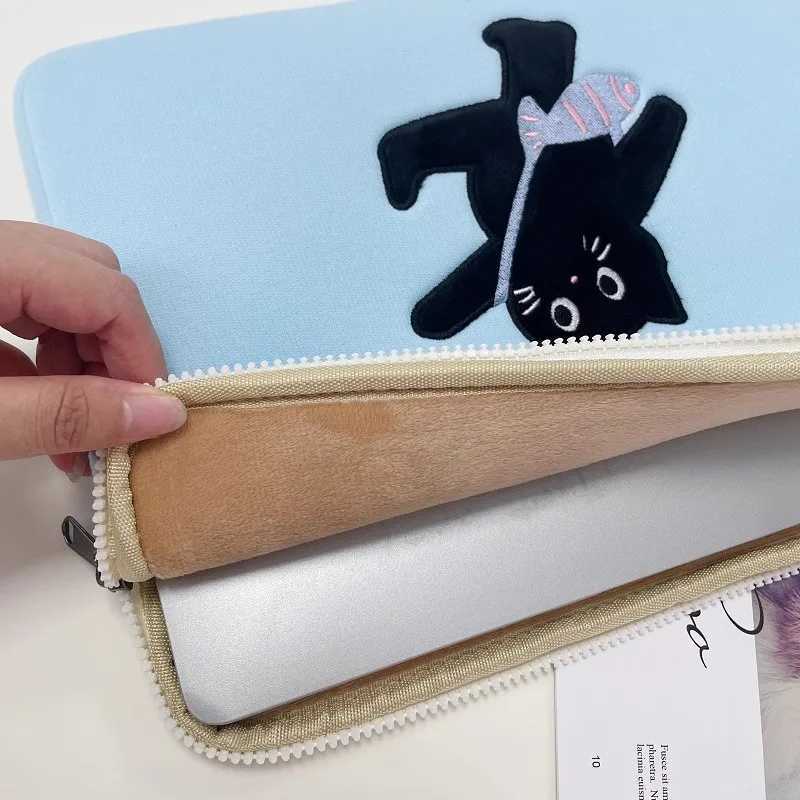 Cute Laptop Carrying Bag Sleeve For Macbook Air133 136 pro14 15 16 Xiaomi Samsung Huawei Shockproof 156 Inch Laptop PouchW251015