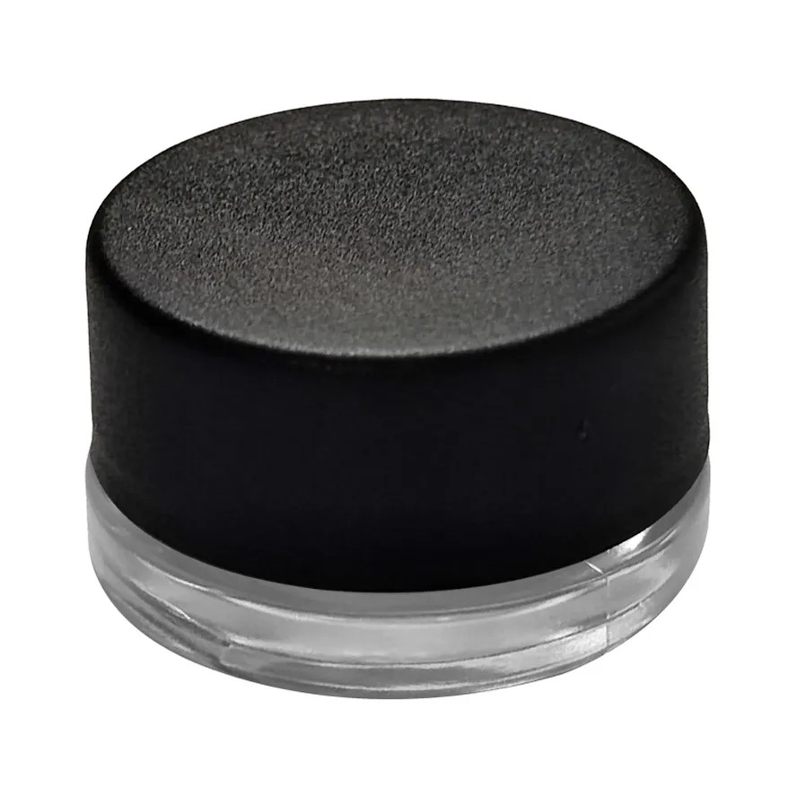 5ml 7ml 9ml Premium Glass Storage Jar with Leak-Proof Black Screw Lid Customizable Logo Stickers for Personalized Branding