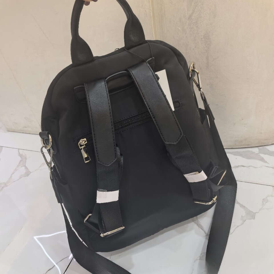 Pattern Women's Casual Waterproof Nylon Backpack College Student Bag Campus Style B5