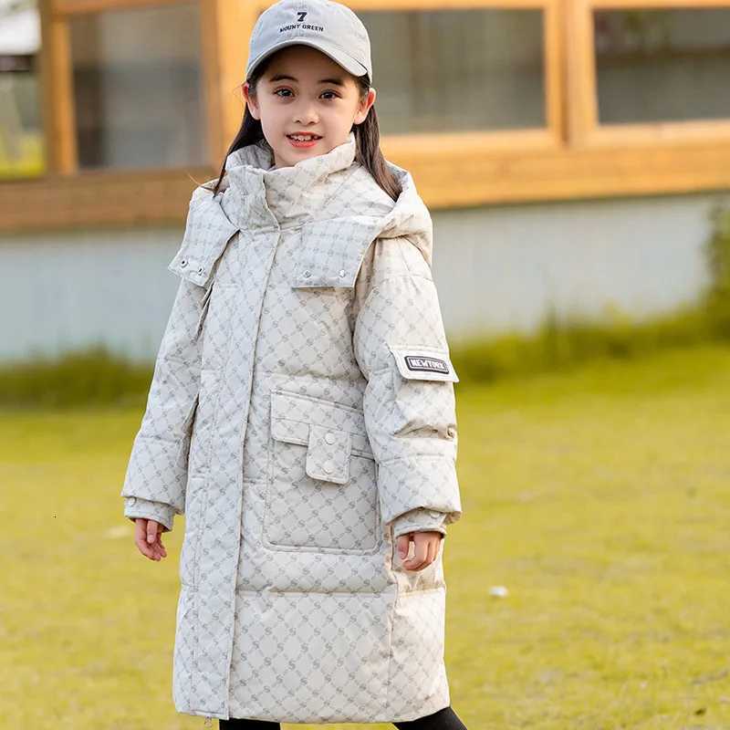 IYEAL Kids Fashion coat for girl Children parka 512Years Winter Childrens Down Jacket for Girls Thicken Girl Snowsuit CoatT251016