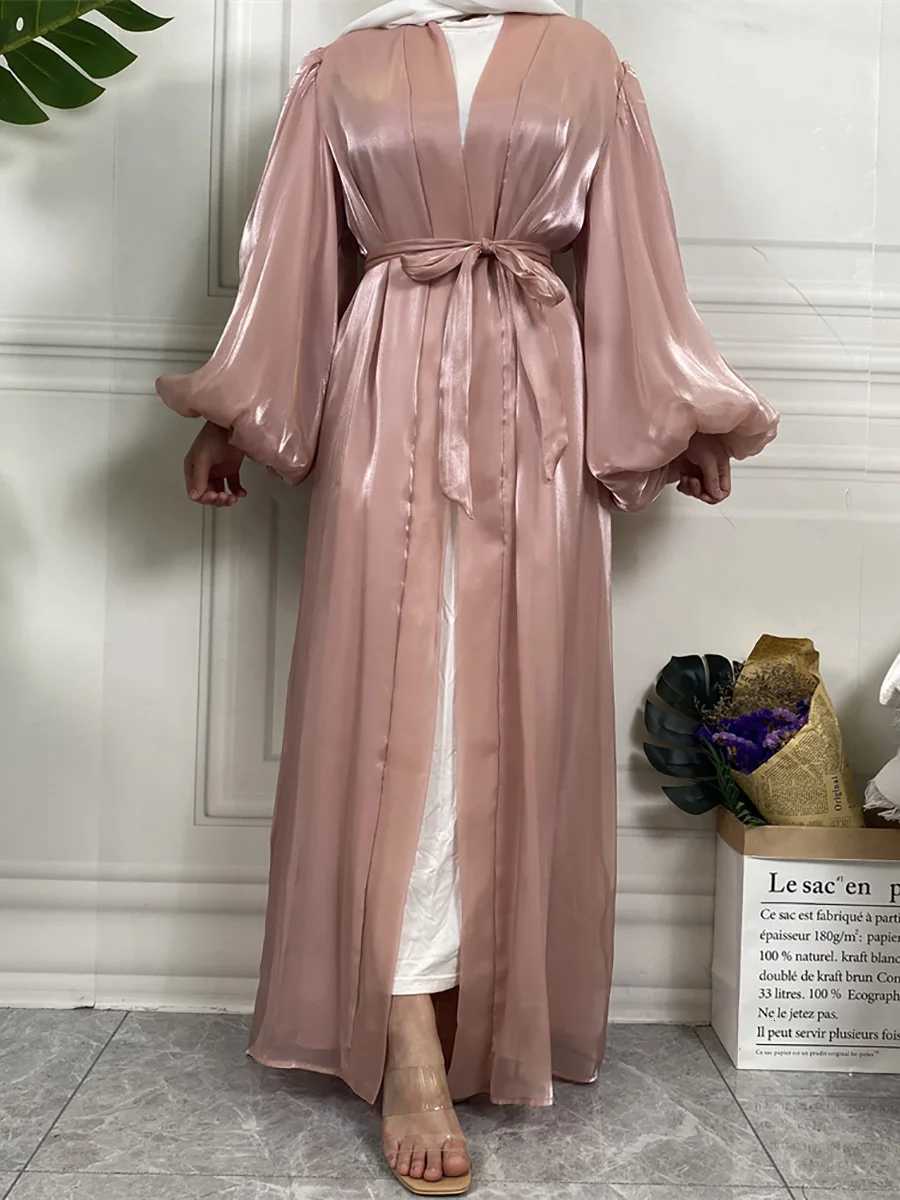Modest Abaya Ramadan Dubai Robe Femme Musulmane Turkey Kaftan Islamic Clothing Muslim For Women Kimono Caftan Marocain Cardigan X2510161