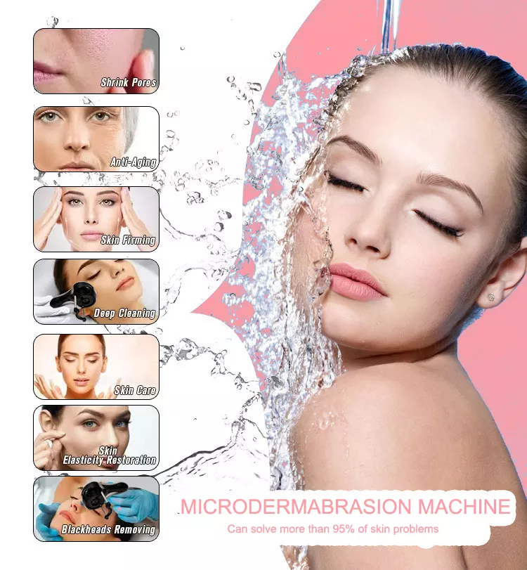 Professional Hydra Dermabrasion facial Skin Care Machine Remove Blackhead Facial Cleaning Rejuvenation