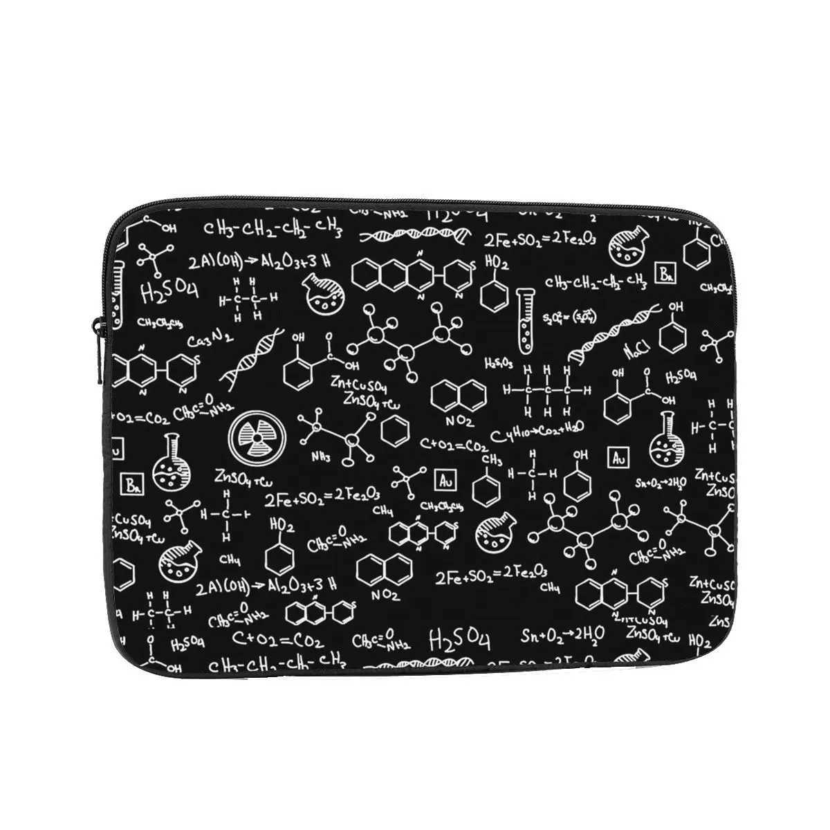Science Chemistry Pattern 12 13 15 17 Inch Laptop Sleeve Case Notebook Bag Case Shockproof Case BagW251015