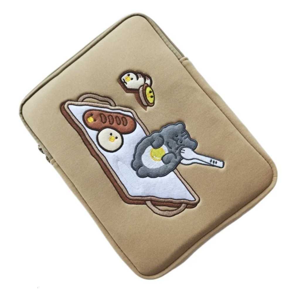 Portable 11 Inch Tablet Sleeve Bag Cartoon Soft Plush Laptop Bag Protective Inner Bag Tablet Pouch for iPad AirW251015