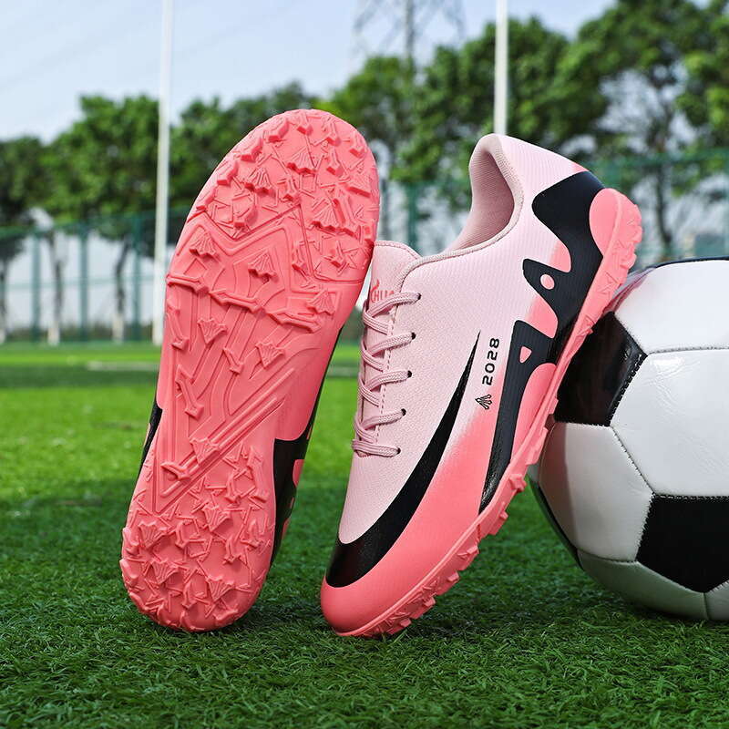 new Douchuan New Non-Slip Spike Adult Soccer For Men And Women Training Children's Low-Top Youth Sports Shoes