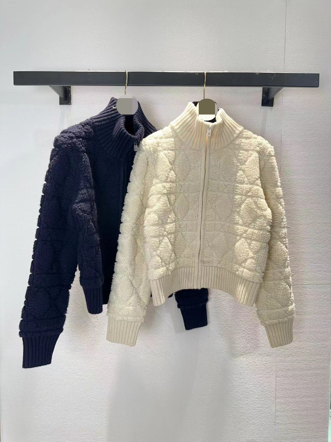 1111 2025 Runway Autumn Brand SAme Style Sweater Long Sleeve Black White Pullover Fashion Clothes High Quality Womens F690