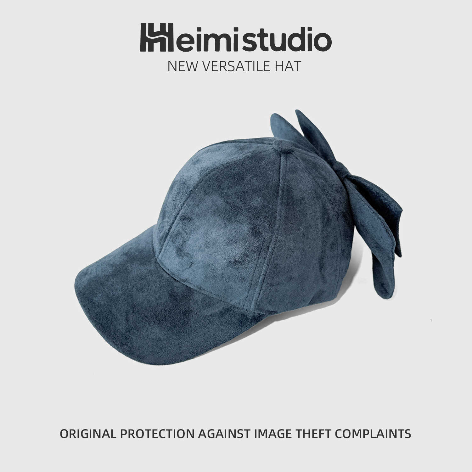 Early Autumn New Style ThreeDimensional Bowknot Baseball Cap for Women Sweet Cute Fashion Hard Top Casual HighQuality Duckbill Cap for Men W251017