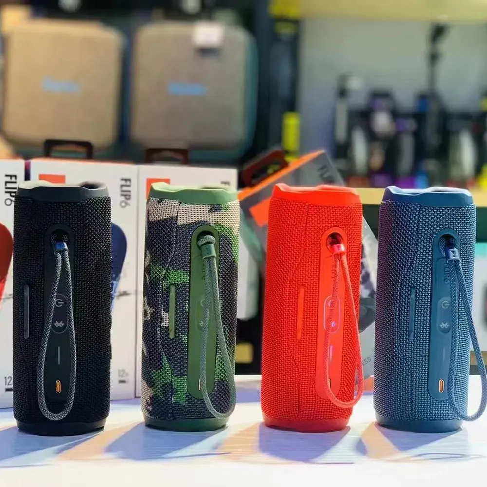 FLIP 6 speaker wireless Bluetooth speaker portable waterproof household outdoor equipment stereo sound ultra long battery life free logistics