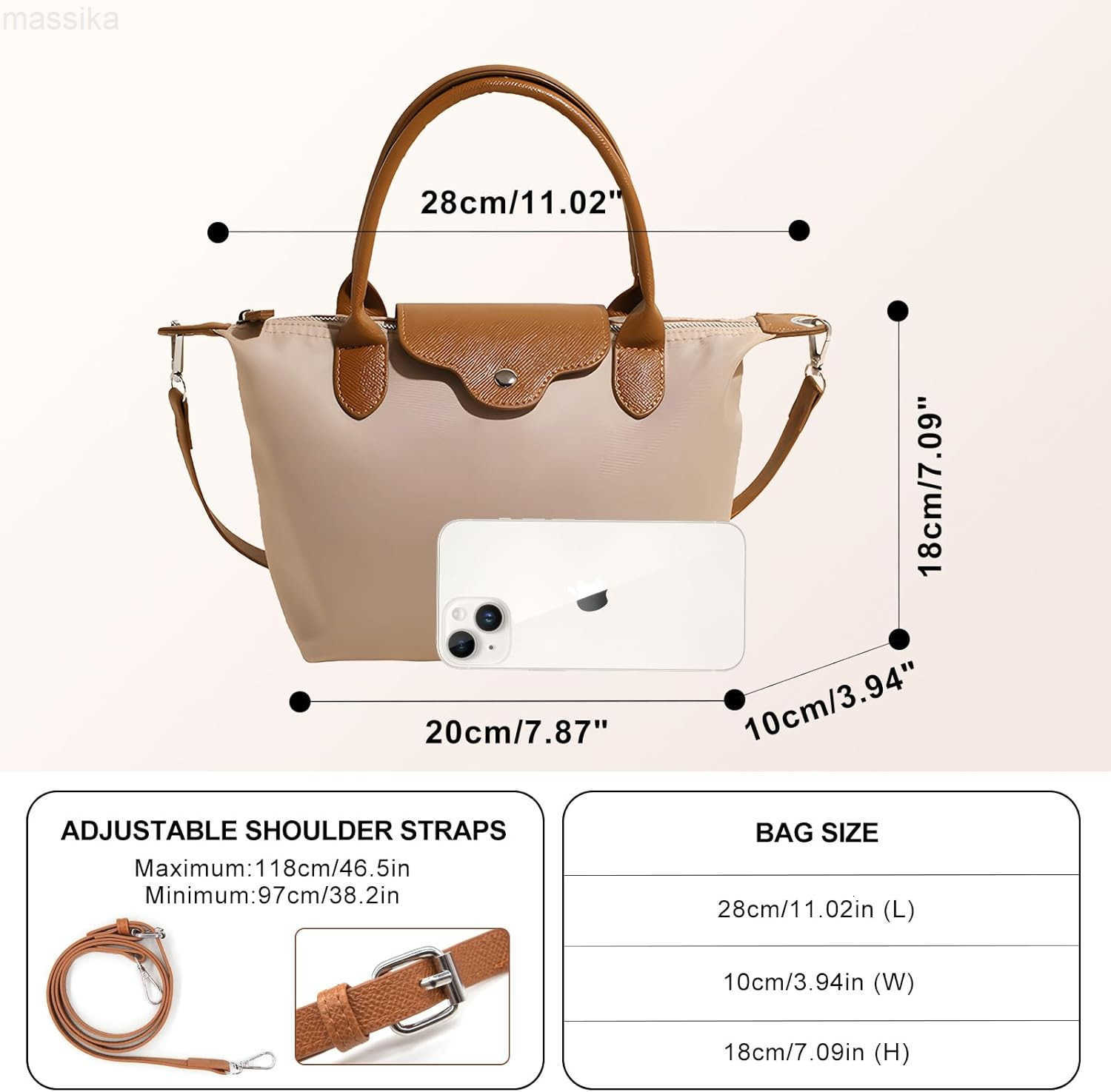 Mini Crossbody Bag for Women Casual Lightweight Small Nylon Tote Bag Ladies Shoulder Purses Handbags With Strap M251017